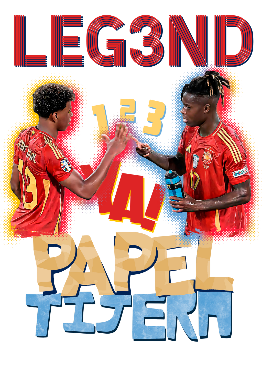 LEG3ND-PAPEL-TIJERA BLANCA